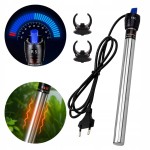 GRZAŁKA PRĘT GRZEWCZY DO AKWARIUM TERMOSTAT REGULACJA 12-34°C 100-200L 200W
