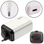 NAPOWIETRZACZ DO AKWARIUM Z REGULACJĄ POMPKA 2 OTWORY 2x100L/h 50-120L