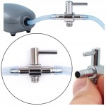 METALOWY ZAWOREK DO NAPOWIETRZACZA REGULACJA POWIETRZA DO AKWARIUM 4/6mm