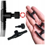 ZAWOREK DO NAPOWIETRZACZA DO REGULACJI POWIETRZA DO AKWARIUM NA WĘŻYK 4/6mm
