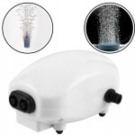 NAPOWIETRZACZ DO AKWARIUM ULTRA CICHA MOCNA POMPKA 2 OTWORY 2x160L/h