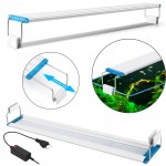 LAMPA DO AKWARIUM BELKA LED REGULOWANA BIAŁO-NIEBIESKA 52 DIODY 20W 48-60cm